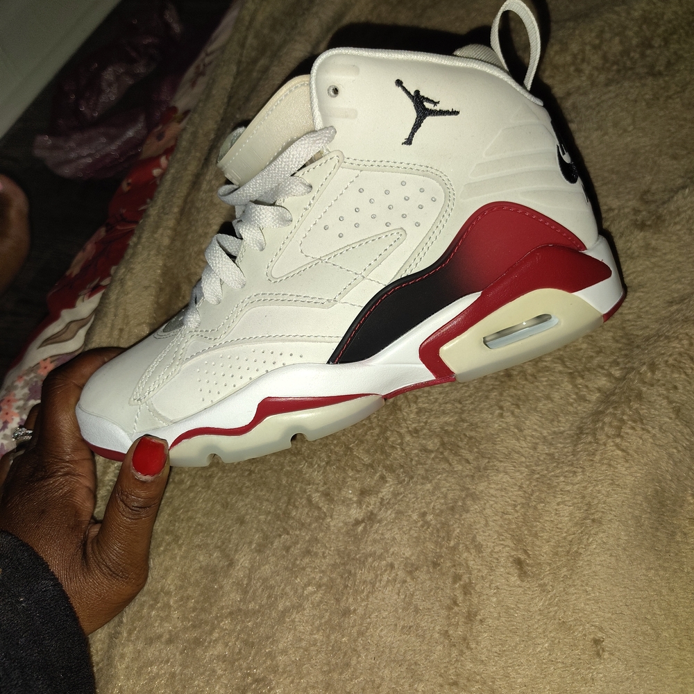 Jordan Women's Sneakers White and Red